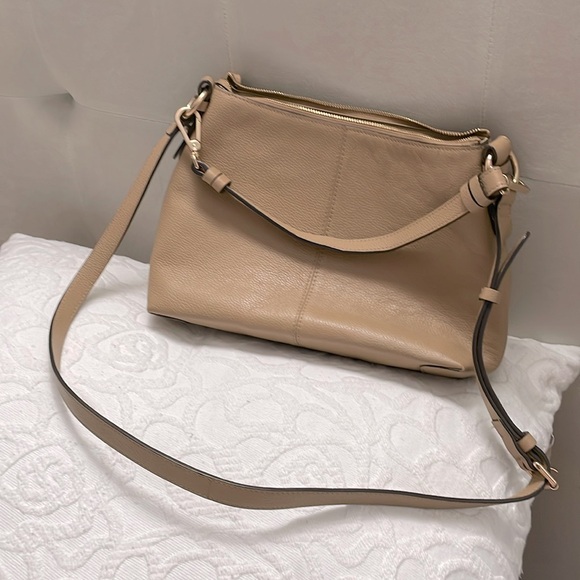 See by Chloe Joan Shoulder/Crossbody Bag Suede/Leather Tan - Picture 8 of 16